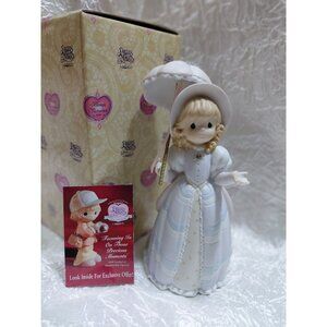 Precious Moments Always Victorian Figurine Hope Is Revealed Through Gods Word